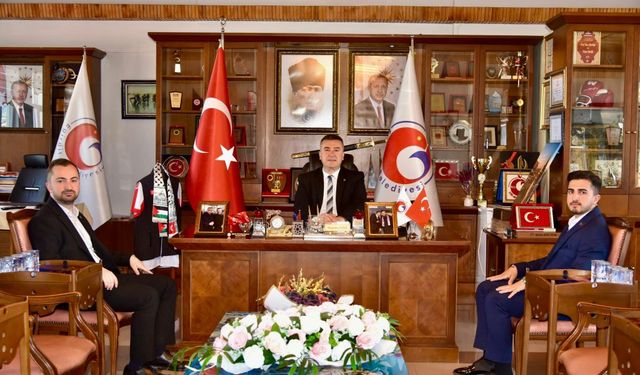 TÜGVA’dan Eğirdir Belediye Başkanı Özer’e ziyaret