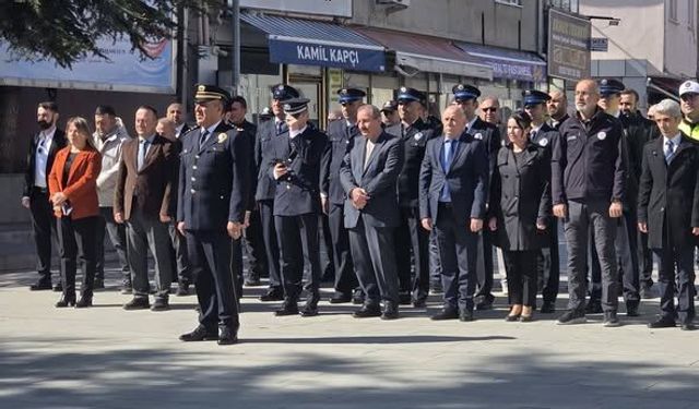 Türk Polis Teşkilatı’nın 181. Yılı Şarkikaraağaç’ta Törenle Kutlandı