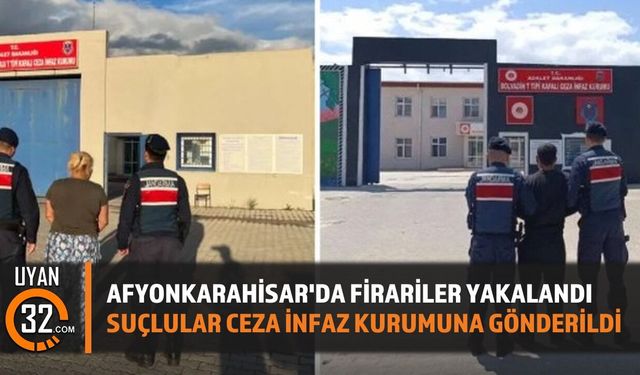 Afyonkarahisar'da Suçlu Yakalamada Büyük Başarı
