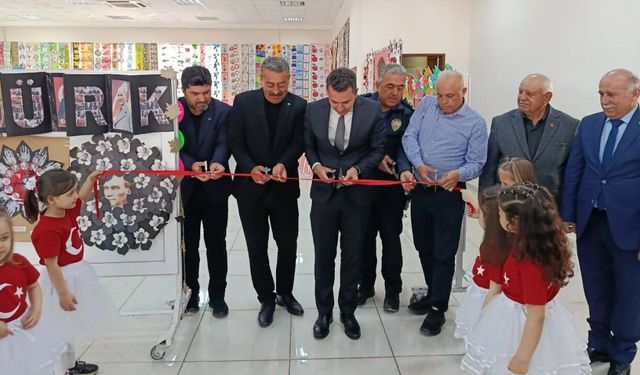 Şarkıkaracaağaç’ta Eğitimde Yaratıcılık Sergisi İlgi Gördü