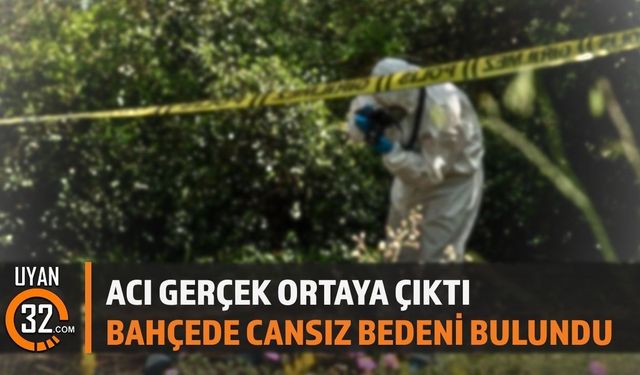 Bahçede Hareketsiz Bulundu: Olay Mahalleyi Yasa Boğdu