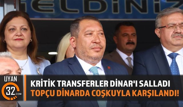 Dinar'da Siyasi Dengeler Değişti: İki Başkan AK Parti'ye Geçti
