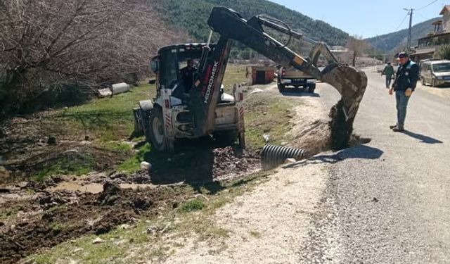 Eğirdir’de Yağışlara Karşı Önlem