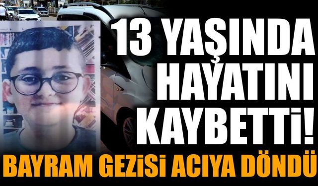 Yaya Geçidinde Meydana Gelen Kazada 13 Yaşındaki Çocuk Hayatını Kaybetti!