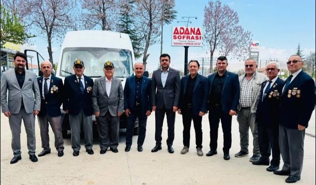 Eski Vali Günaydın ile Gaziler Arasında Anlamlı Buluşma