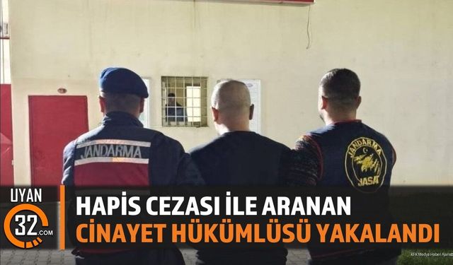 Şarkikaraağaç’ta Cinayet Hükümlüsü Yakalandı