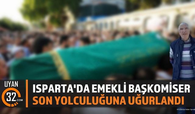 Emekli Başkomiser Son Yolculuğuna Uğurlandı
