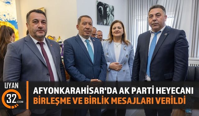 Isparta'da AK Parti Heyecanı Yaşandı