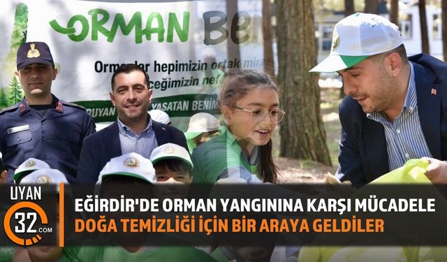 Isparta'da Orman Yangınlarına Karşı Farkındalık Etkinliği