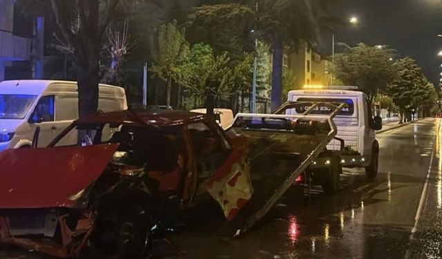 Isparta'da Sağanak Yağış Kazayı Beraberinde Getirdi!