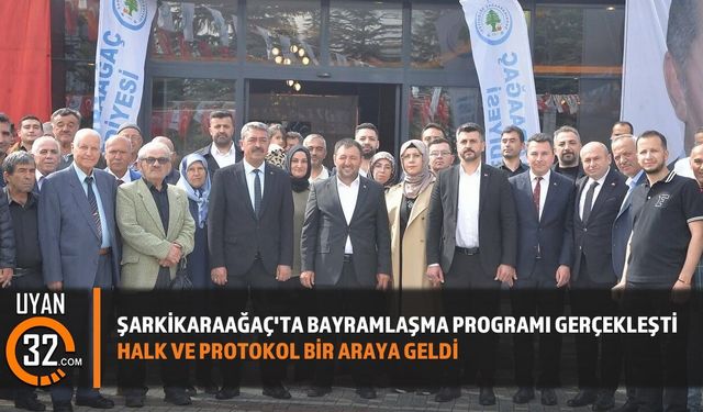 Şarkikaraağaç'ta Geleneksel Bayramlaşma Programı Nasıldı?