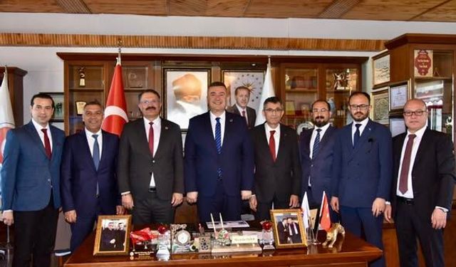 Sosyal Güvenlik Haftası’nda Başkan Özer’e Ziyaret
