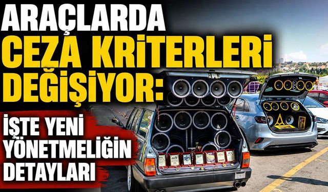 Araç Sahipleri Dikkat!: Ses Sistemi Cezası Kalktı mı?