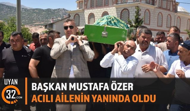 Başkan Mustafa Özer, Acılı Ailenin Yanında Oldu