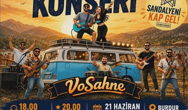 Burdur’da Yaz Sezonu Konserle Açılıyor