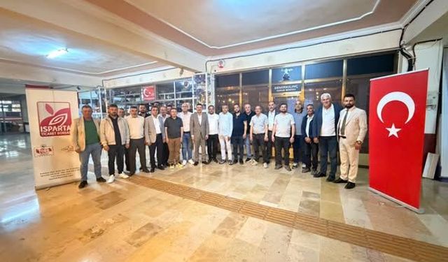 Isparta Ticaret Borsası Yalvaç’ta Üyeleriyle Buluştu