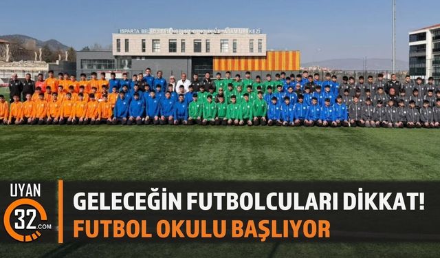 Isparta'da Futbol Hayali Kuran Çocuklara Büyük Fırsat