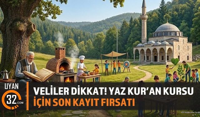 Isparta'da Yaz Kur'an Kursu Heyecanı: Kayıtlar Başladı