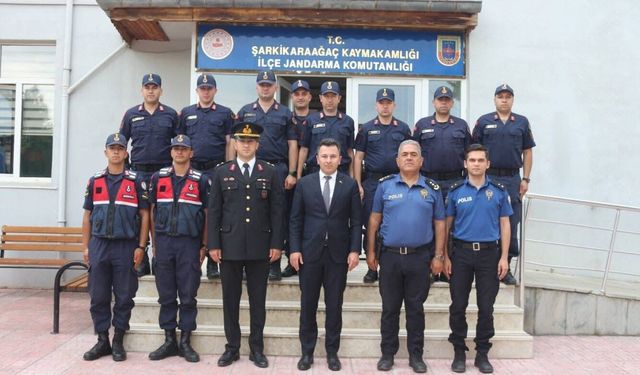 Jandarma Teşkilatı'nın 187. Yılı Şarkikaraağaç'ta Kutlandı