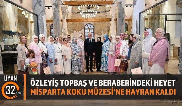 Özleyiş Topbaş ve Beraberindeki Heyet Misparta Koku Müzesi'ne Hayran Kaldı