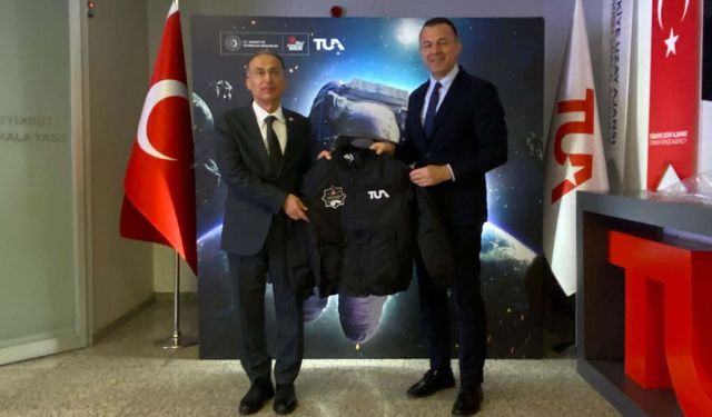 SDÜ ile Türkiye Uzay Ajansı Arasında Stratejik İş Birliği Görüşmesi
