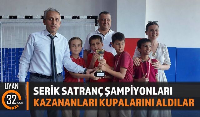 Serik Okul Sporları Satranç Şampiyonları Belli Oldu