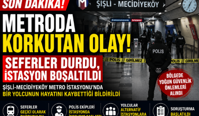Şişli-Mecidiyeköy Metro İstasyonu’nda Neler Oluyor?