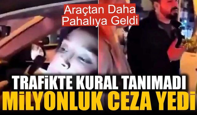 Bugün Cumhuriyet Tarihinin En Ağır Trafik Cezalarından Biri Kesildi!