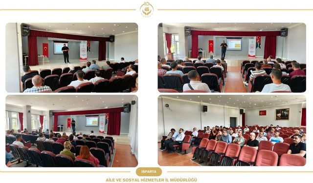 Yalvaç’ta Okul Müdürlerine "Okullarda Şiddetle Mücadele" Semineri