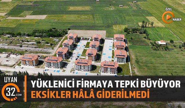Yüklenici Firmaya Tepki Büyüyor
