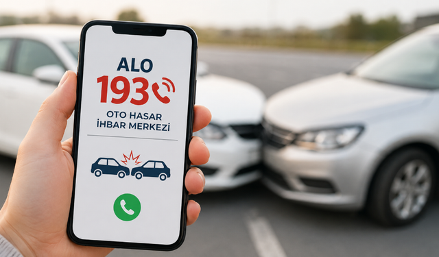 1 Eylül'de Başlıyor: Trafik ve Kasko Hasar Bildiriminde Alo 193 Dönemi