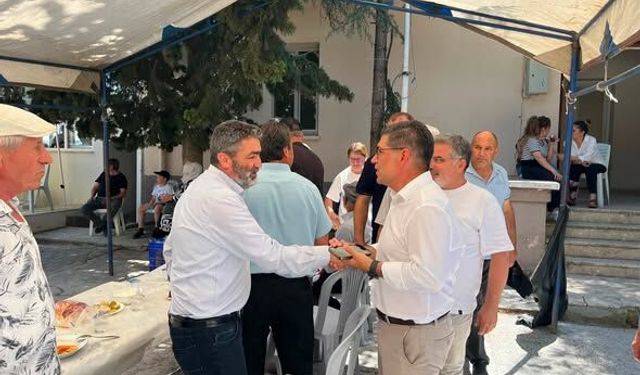 CHP Isparta Teşkilatı Koçtepe Köyü'nde Vatandaşlarla Buluştu