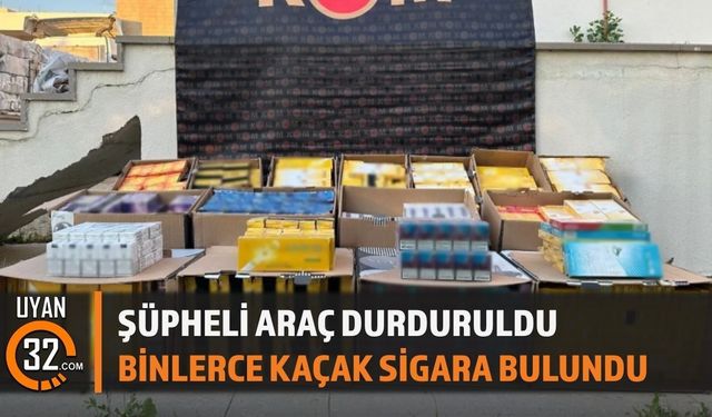 Afyonkarahisar'da Dev Kaçak Sigara Operasyonu