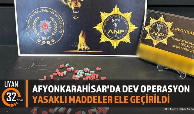 Afyonkarahisar'da Polisten Operasyon: Şüpheli Şahıs Tutuklandı