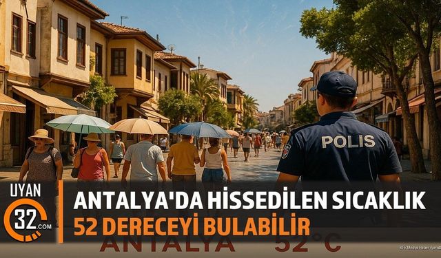Antalya'da Rekor Sıcaklık Uyarısı: Yangın Riski De Artıyor