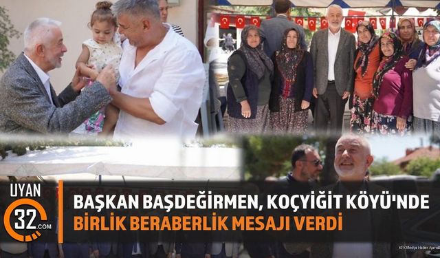 Başkan Başdeğirmen Koçyiğit Köyü'nde Halkla Bir Araya Geldi