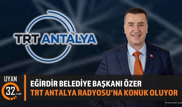 Başkan Mustafa Özer TRT Antalya Radyosu'na Konuk Oluyor