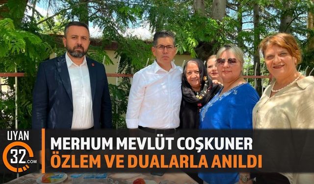 CHP Camiası Mevlüt Coşkuner'i Unutmadı