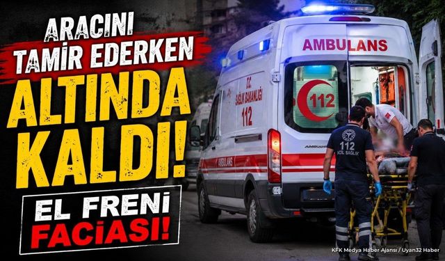 El Freni Çekilmeyen Kamyonet Faciaya Neden Oldu!