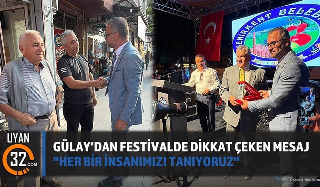 Gülay'dan Festivalde Dikkat Çeken Mesaj: 'Her Bir İnsanımızı Tanıyoruz'