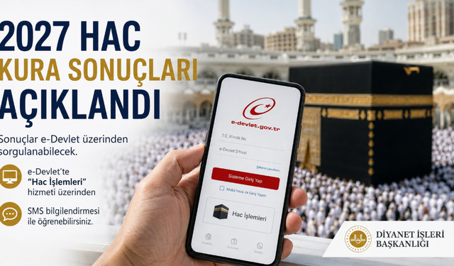 Hac Kura Sonuçları Açıklandı: 2027 Hac Sonuçları Nereden ve Nasıl Sorgulanır?
