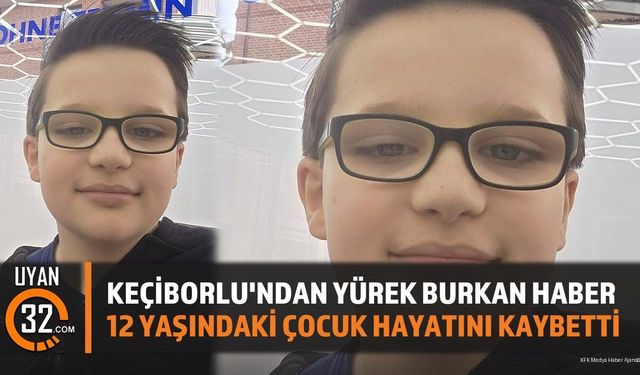 Henüz 12 Yaşındaydı... Senir Kasabası Yasta
