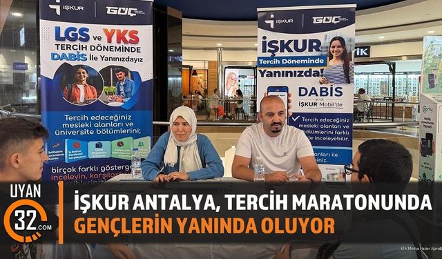 İŞKUR Antalya'dan Tercih Dönemindeki Gençlere DABİS ile Kariyer Rehberliği