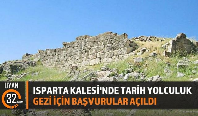 Isparta'da Hisartepe'de Ücretsiz Gezi Etkinliği