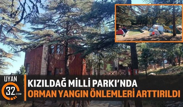 Kızıldağ'da Orman Yangınlarına Karşı Seferberlik Başlatıldı