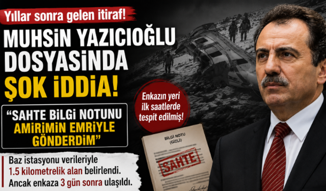 Muhsin Yazıcıoğlu Dosyasında Yıllar Sonra Gelen İtiraf: "Konumu Biliyorduk, Sahte Bilgi Gönderildi"