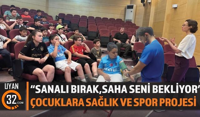 SDÜ, Çocukları Ekrandan Uzaklaştırıp Sahaya Taşıdı