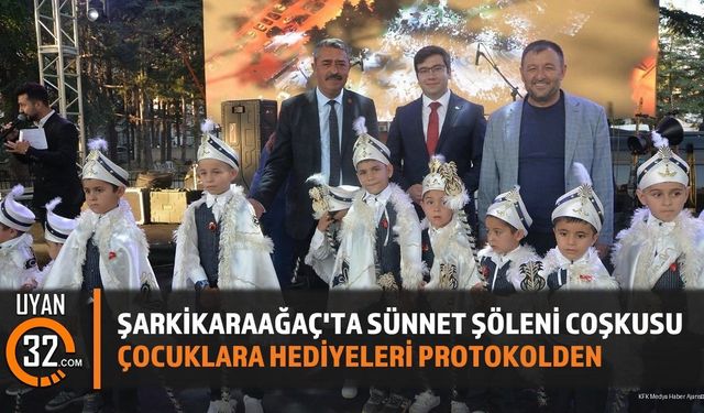 Şarkikaraağaç'ta Geleneksel Sünnet Şöleni Gerçekleştirildi