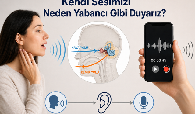 Kendi Sesimiz Neden Kayıtta Farklı Gelir? Bilimsel Açıklaması