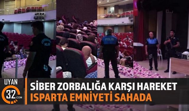 Isparta'da Emniyetten Güvenli İnternet ve Aile Bilinci Eğitimi